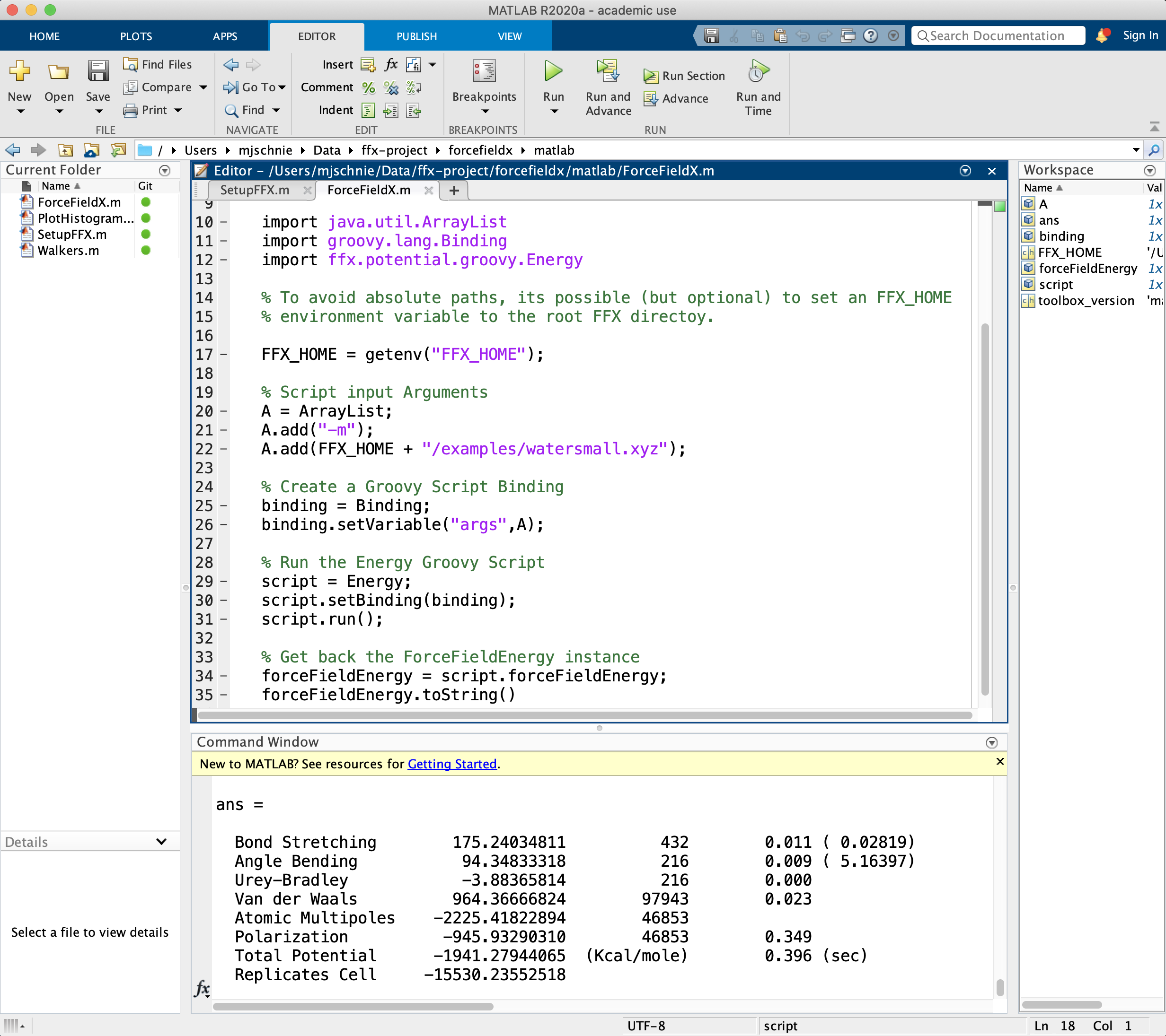 java interface with fields